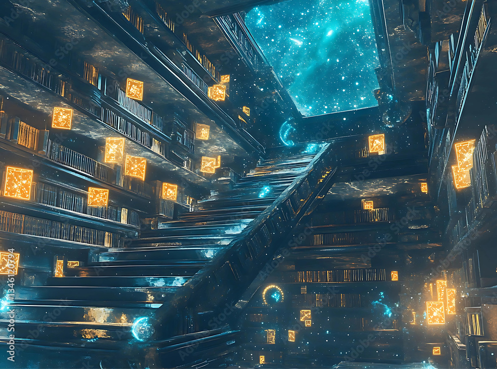 “The Cosmic Library of Time” “The Cosmic Library of Time”