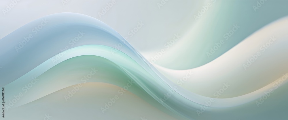 Fototapeta premium Dynamic Abstract Background in Smooth Flowing Colors.