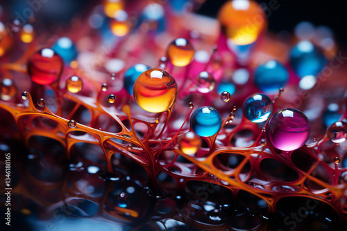water droplet contains intricate textures, an inner world, and both scientific and artistic fascination