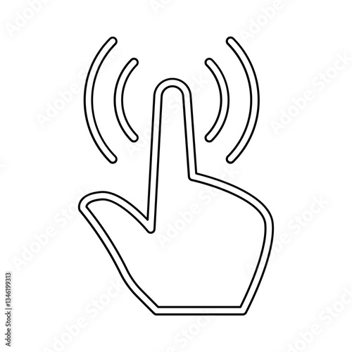 Double click icon in line style