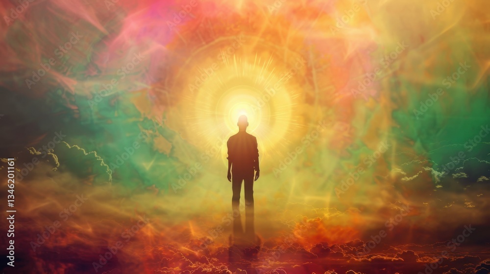 Fototapeta premium Inner Wisdom: The innate knowledge that comes from within, guiding your life choices and fostering personal healing and spiritual growth. 