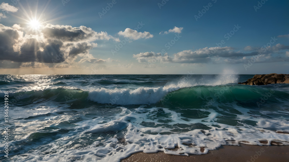 Obraz premium sea and sky