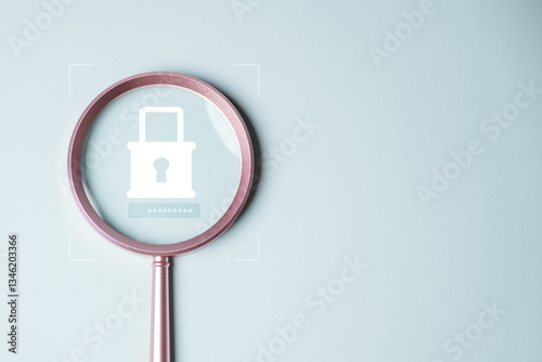Cyber security system technology. Secure information privacy. Crime network technology.