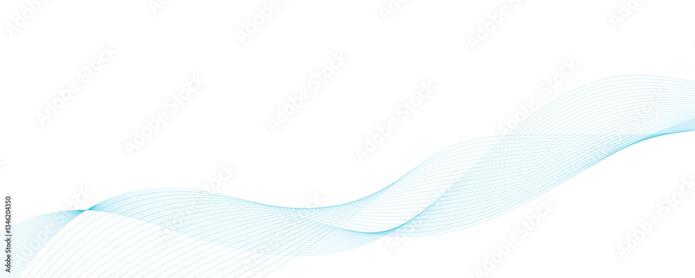 Obraz premium abstract blue wave background