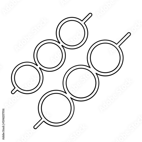dango icon in line style
