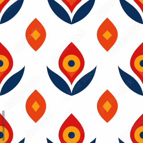 Shameless Pattern Design on white background 