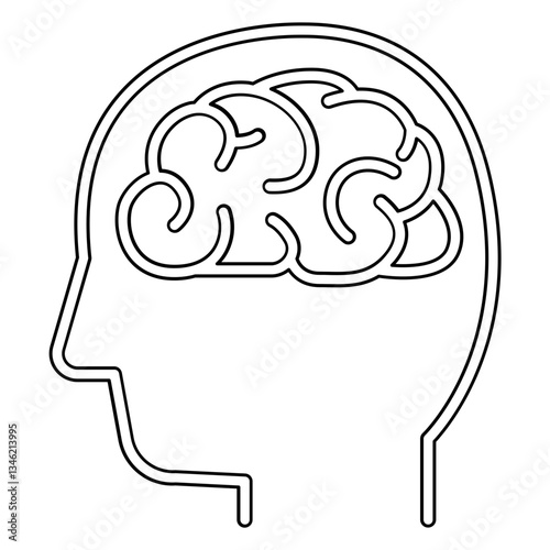 Creative icon in line style