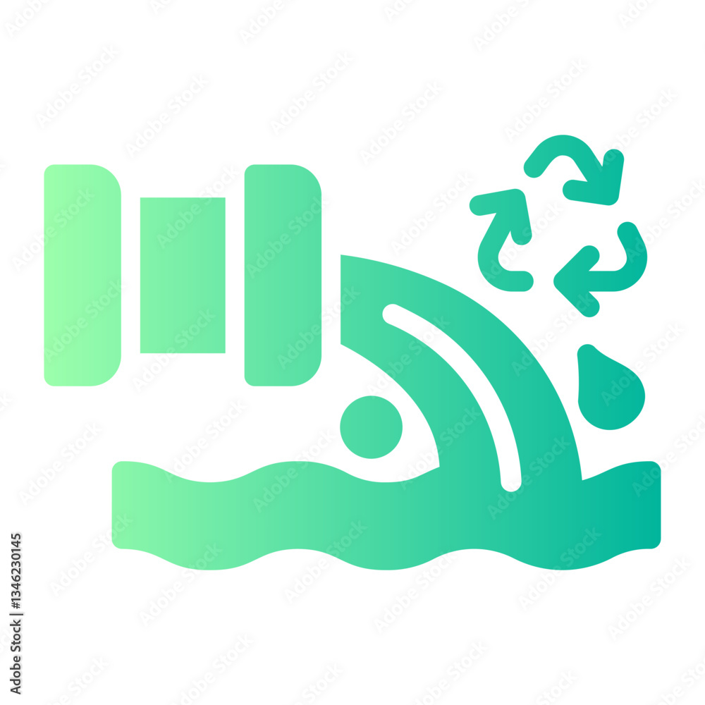 Obraz premium waste water