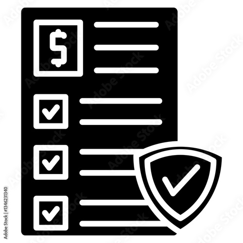 audit assurance icon element for design