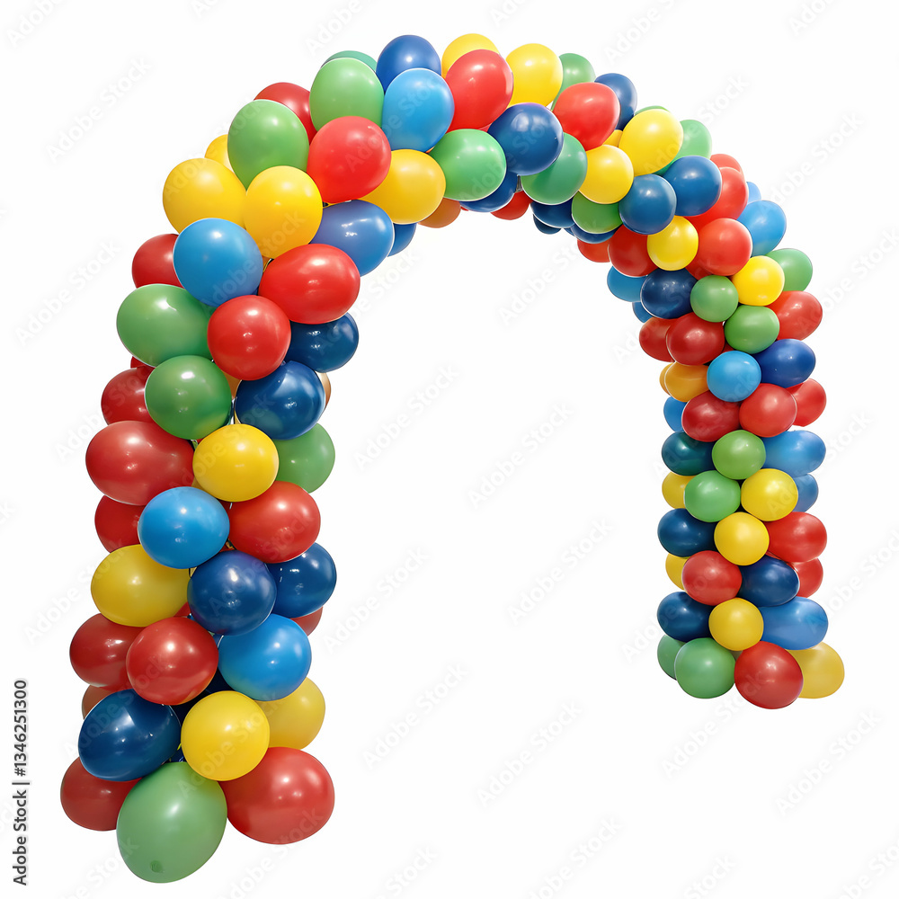 Beautiful colorful balloons isolated Beautiful colorful balloons isolated