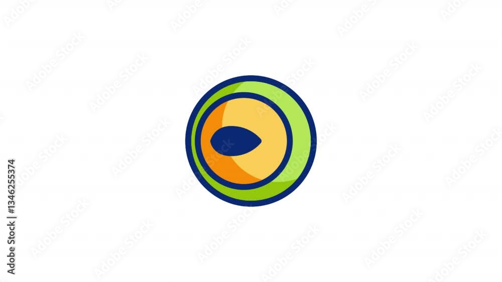 Eye Animated Alpha Icons loop Eye Animated Alpha Icons loop