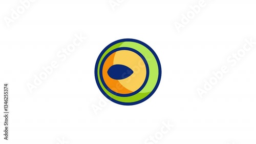 Eye Animated Alpha Icons loop