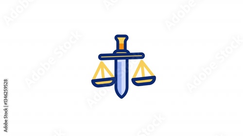 Fairness Animated Alpha Icons loop