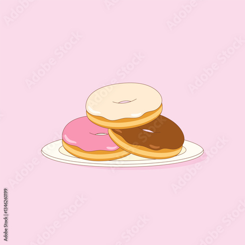 sweet donut dish