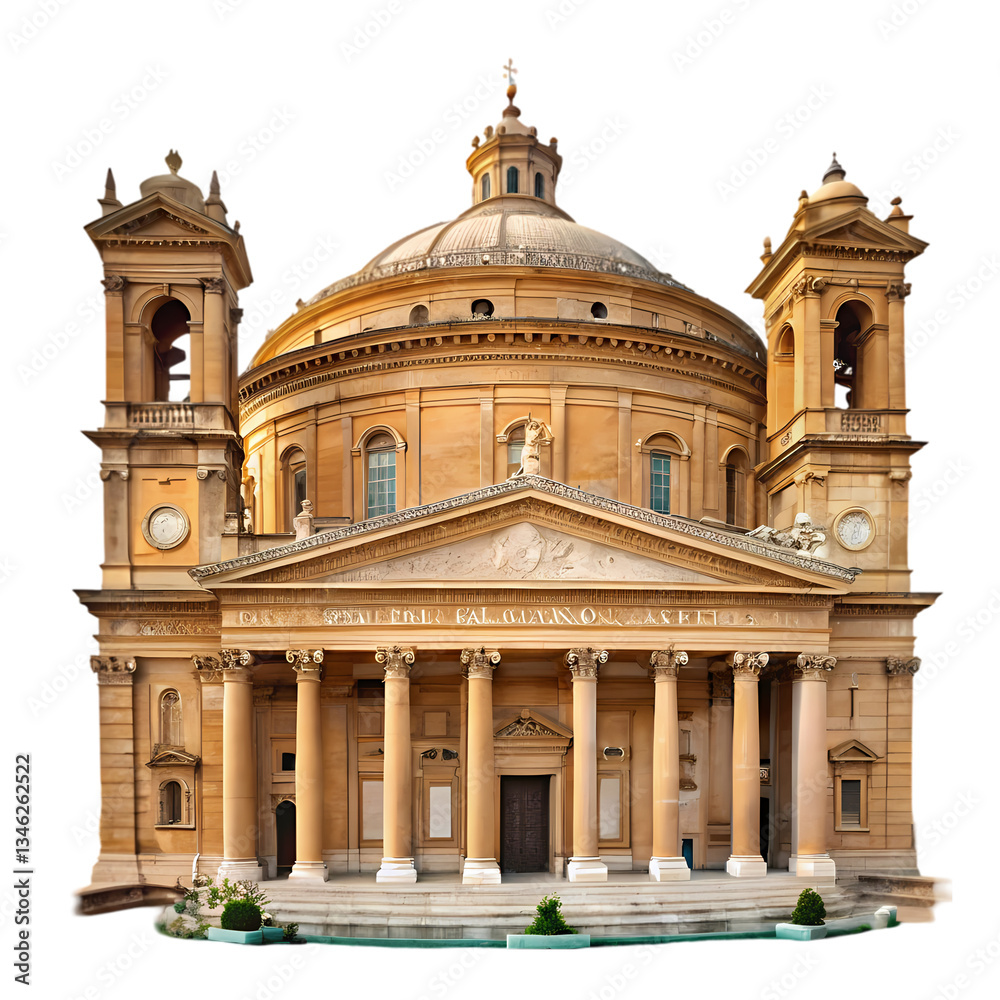 Malta Church Architecture: Rotunda Malta Church Architecture: Rotunda
