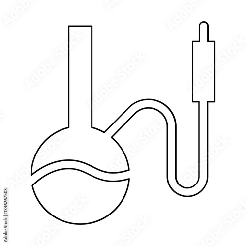 baraku icon in line style