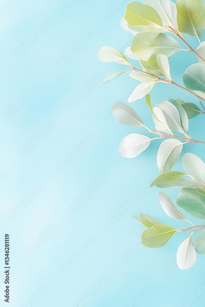 Fototapeta premium Close-up plants banner