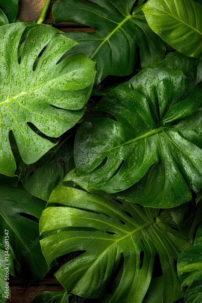 Fototapeta premium Close-up plants banner