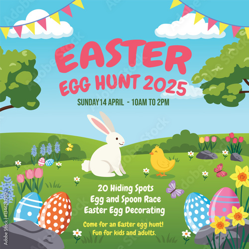 Easter Egg Hunt 2025 Poster