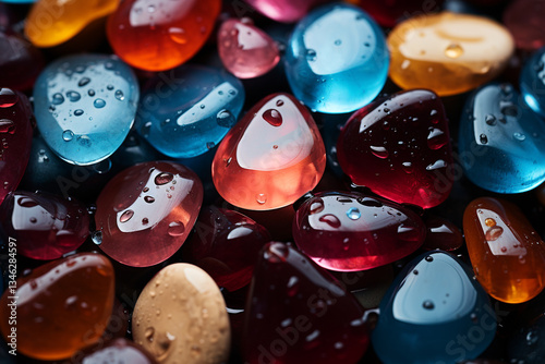 Hail stones, with their myriad of shapes, sizes, and artistic qualities, dazzle us with their diversity, as if nature itself were showcasing a vibrant gallery of frozen raindrops