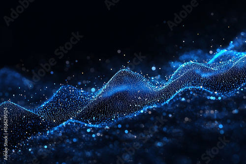 Abstract business growth concept featuring a rising graph and upward trajectory.