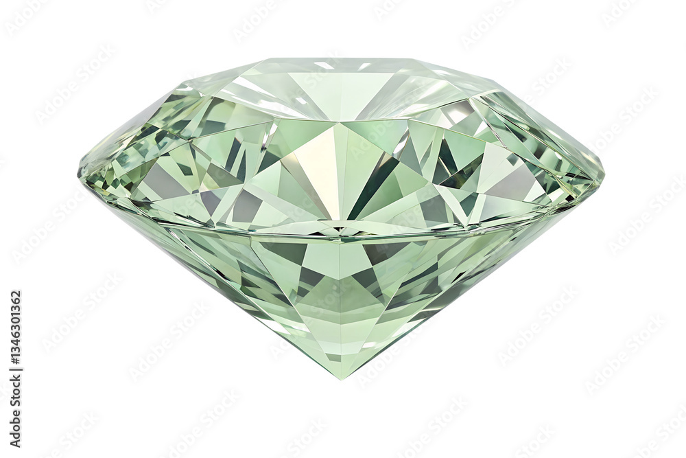 A shiny transparent diamond isolated on a transparent background A shiny transparent diamond isolated on a transparent background