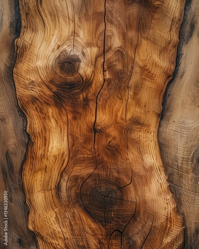 dark wood texture with unique grain - rustic abstract pattern