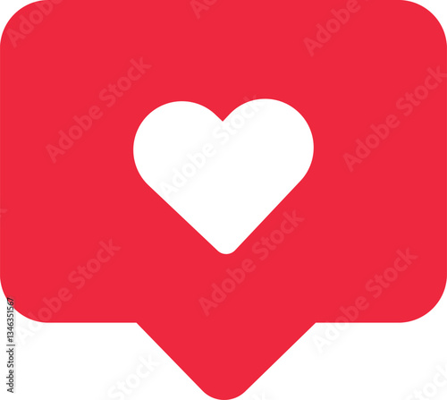 love like social media icon