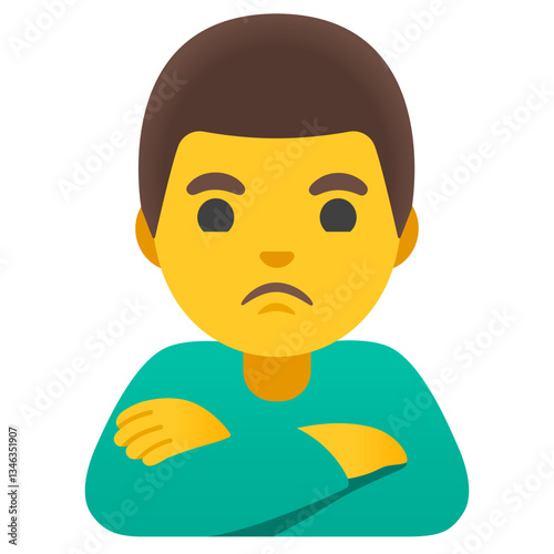 Person With Arms Crossed
