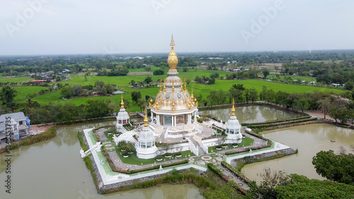 Foto view of the cathedral of Tungsethee Khon Kaen Thailand