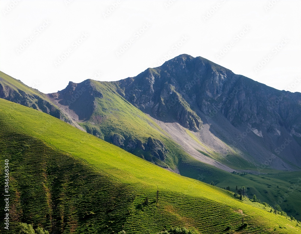 Fototapeta premium green mountains