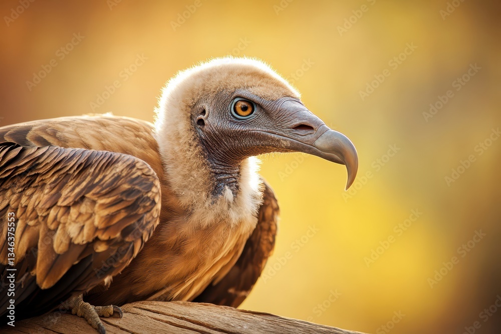 Fototapeta premium Beautiful vulture banner