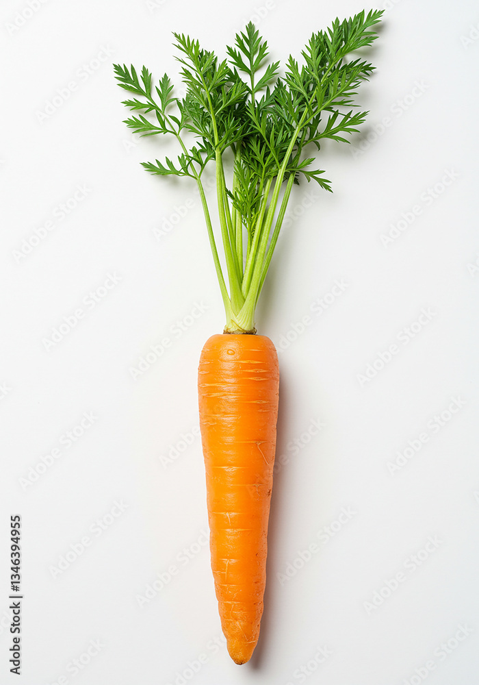 Carrots isolated on a white background Carrots isolated on a white background