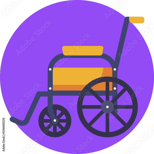A wheelchair symbol representing accessibility for individuals with mobility challenges.