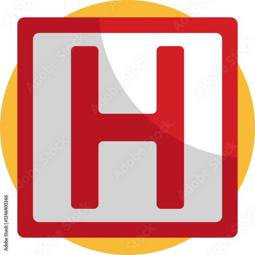 Hydrant Marking – A symbol marking the location of a fire hydrant in an area.