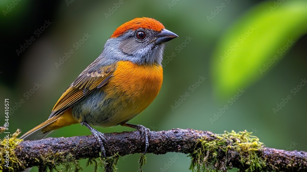 Obraz premium Rusty-bellied Brushfinch --ar 16:9 --stylize 500 --v 6.1 Job ID: 4242c8a4-e909-4e80-ac53-0df6e1580951