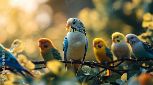 budgerigar --ar 16:9 --stylize 500 --v 6.1 Job ID: b3c0726e-40cf-4b4e-b73b-8c34827f51f6