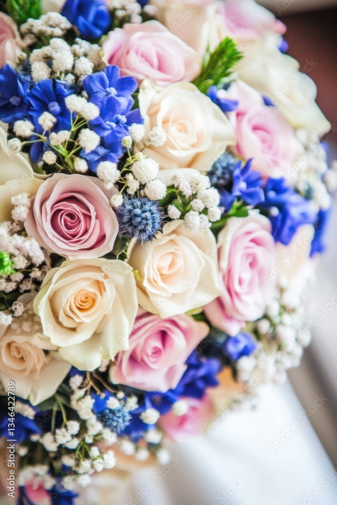 Obraz premium Wedding Bouquet Banner