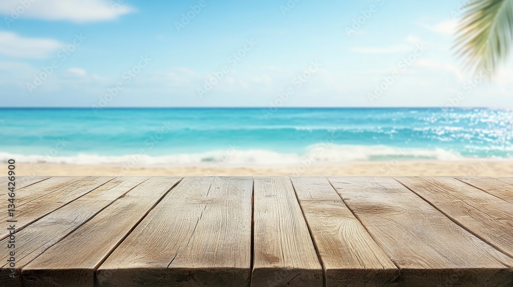 Wooden pier extending into calm waters, bathed in natural light, evoking tranquility and timeless serenity.