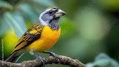 Yellow-shouldered Grosbeak --ar 16:9 --stylize 500 --v 6.1 Job ID: ce6979c3-7429-421d-a915-2991df3cbdb8