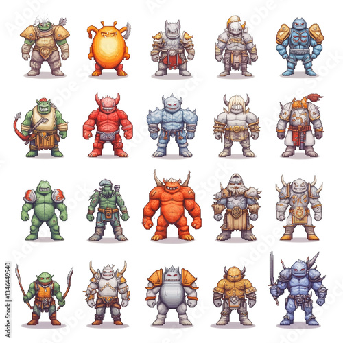 Monster PNG set(Game PNG)