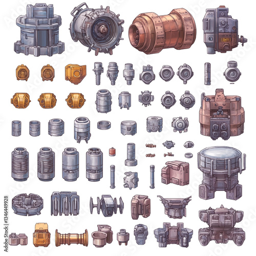 Machine PNG set(Game PNG)