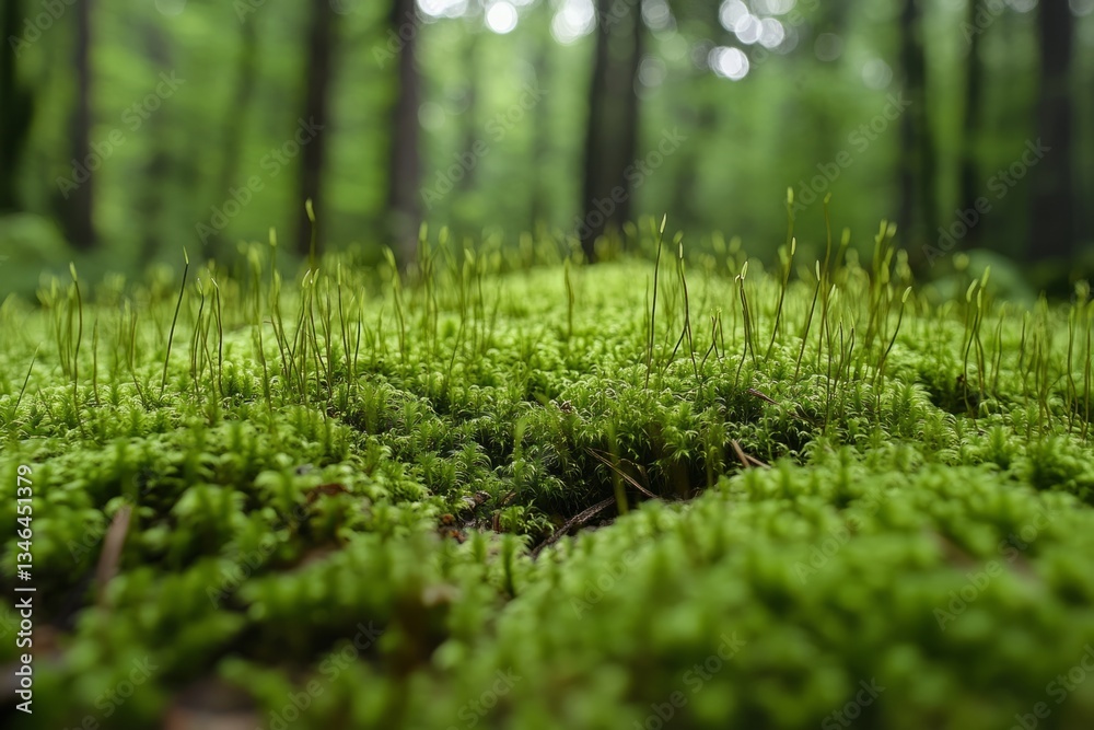 Step into the enchanting verdant forest floor, decorated with a velvety moss blanket, beckoning you on a fascinating journey of awe and charm Step into the enchanting verdant forest floor, decorated with a velvety moss blanket, beckoning you on a fascinating journey of awe and charm
