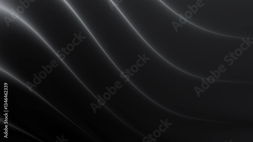 Wallpaper Mural Black background with white curved lines, suitable for modern and minimalist design projects, abstract backgrounds, technology concept visuals, and artistic themes. Torontodigital.ca