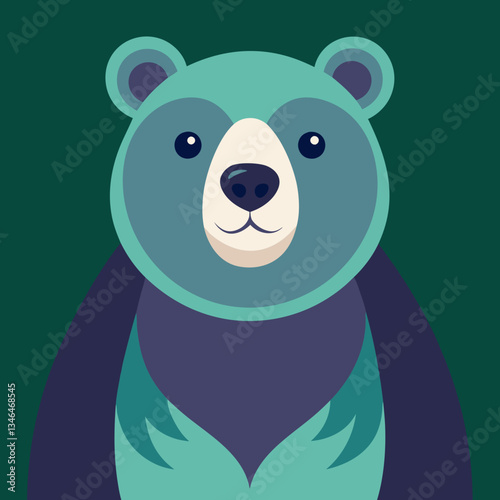 Ours brun sur une roche