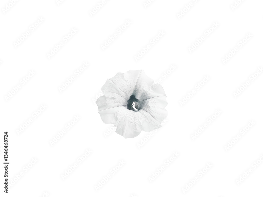 Obraz premium petunia isolated on transparent background 
