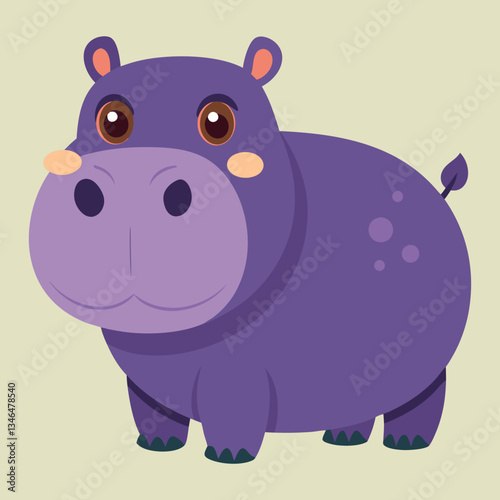 Surfaces d’hippopotame femelle pour vérifier qu’il est sûr de laisser l’eau nue ses dents dans le parc Kruger, Afrique du Sud