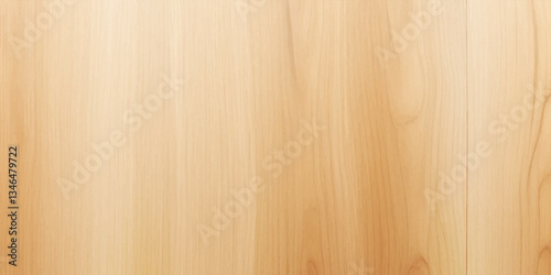 A Sunlit Wooden Background Bathed in a Soft Golden Glow, Bringing Out the Natural Elegance of the Smooth Wood Texture and the Fine Details of Its Organic Grain Patterns
