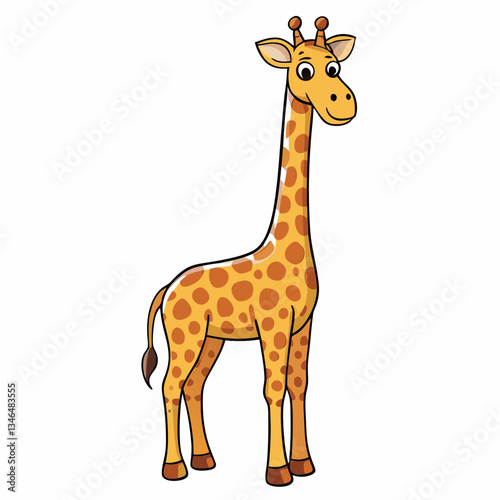 giraffe vector illustration