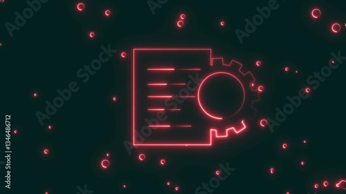 File document with screwdriver and wrench icon isolated on blue background. Adjusting, service, setting, maintenance, repair, fixing.